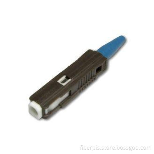 SPC polishing MU Fiber Optical Connector with 1.25mm Ferrul